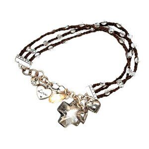 Brighton Love/Cross Multi-Strand Bracelet